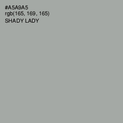 #A5A9A5 - Shady Lady Color Image