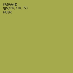 #A5AA4D - Husk Color Image