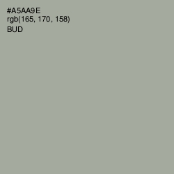#A5AA9E - Bud Color Image