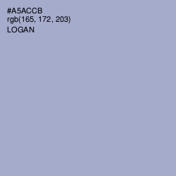 #A5ACCB - Logan Color Image