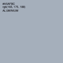 #A5AFBC - Aluminium Color Image