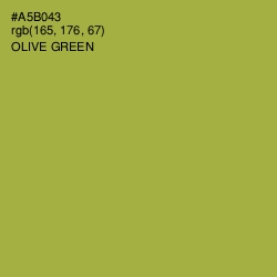 #A5B043 - Olive Green Color Image