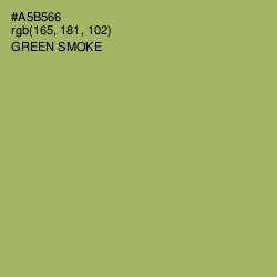#A5B566 - Green Smoke Color Image