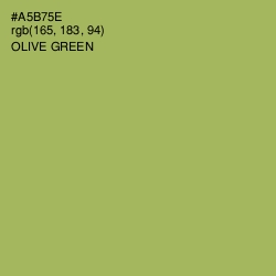 #A5B75E - Olive Green Color Image