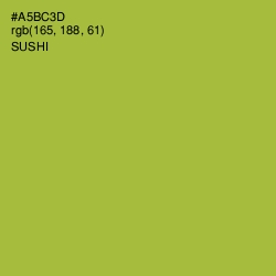 #A5BC3D - Sushi Color Image