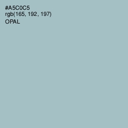 #A5C0C5 - Opal Color Image