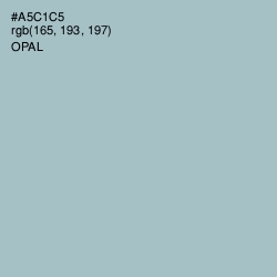 #A5C1C5 - Opal Color Image