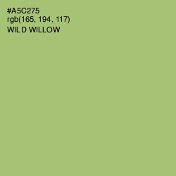 #A5C275 - Wild Willow Color Image