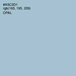 #A5C3D1 - Opal Color Image