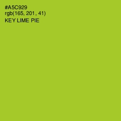 #A5C929 - Key Lime Pie Color Image