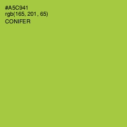 #A5C941 - Conifer Color Image