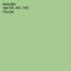 #A5CB91 - Feijoa Color Image
