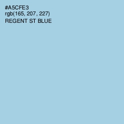 #A5CFE3 - Regent St Blue Color Image