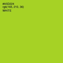 #A5D224 - Key Lime Pie Color Image