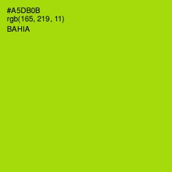 #A5DB0B - Bahia Color Image