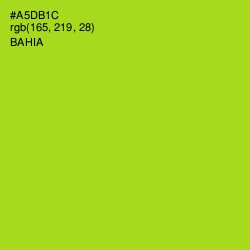 #A5DB1C - Bahia Color Image