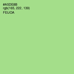 #A5DE8B - Feijoa Color Image