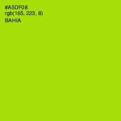 #A5DF08 - Bahia Color Image