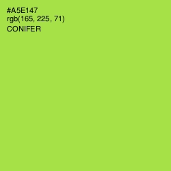 #A5E147 - Conifer Color Image