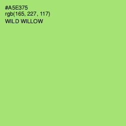 #A5E375 - Wild Willow Color Image