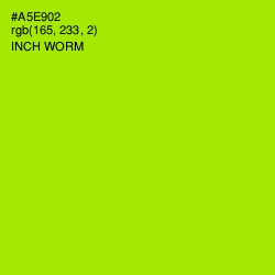 #A5E902 - Inch Worm Color Image