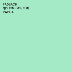 #A5EAC6 - Padua Color Image