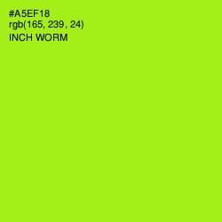 #A5EF18 - Inch Worm Color Image