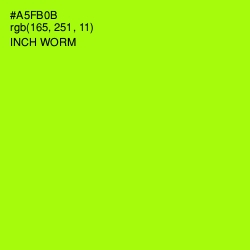 #A5FB0B - Inch Worm Color Image