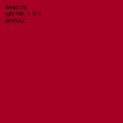 #A60125 - Shiraz Color Image