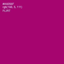 #A6056F - Flirt Color Image