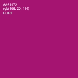 #A61472 - Flirt Color Image