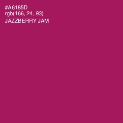 #A6185D - Jazzberry Jam Color Image