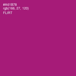 #A61B78 - Flirt Color Image