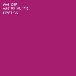 #A61C6F - Lipstick Color Image
