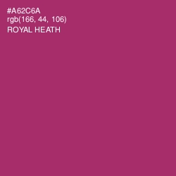 #A62C6A - Royal Heath Color Image