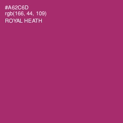 #A62C6D - Royal Heath Color Image