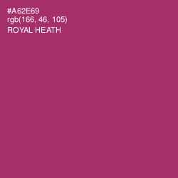 #A62E69 - Royal Heath Color Image