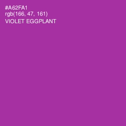 #A62FA1 - Violet Eggplant Color Image