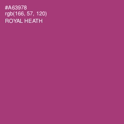 #A63978 - Royal Heath Color Image