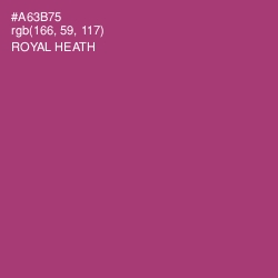 #A63B75 - Royal Heath Color Image