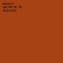 #A64214 - Vesuvius Color Image