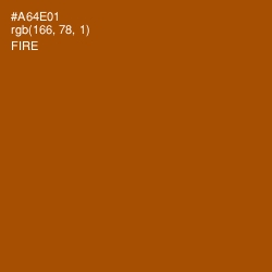 #A64E01 - Fire Color Image