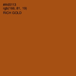 #A65113 - Rich Gold Color Image