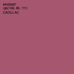 #A6566F - Cadillac Color Image