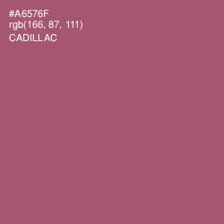 #A6576F - Cadillac Color Image