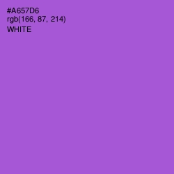 #A657D6 - Amethyst Color Image