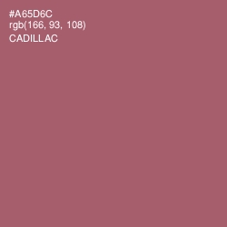 #A65D6C - Cadillac Color Image