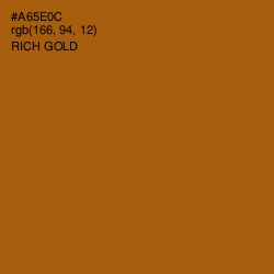 #A65E0C - Rich Gold Color Image
