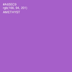 #A65EC9 - Amethyst Color Image