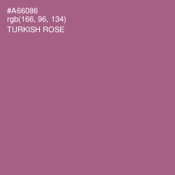 #A66086 - Turkish Rose Color Image